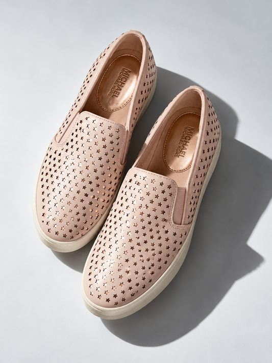 Michael Michael Kors - Women's Slip On Sneakers - Rose Gold - US 6