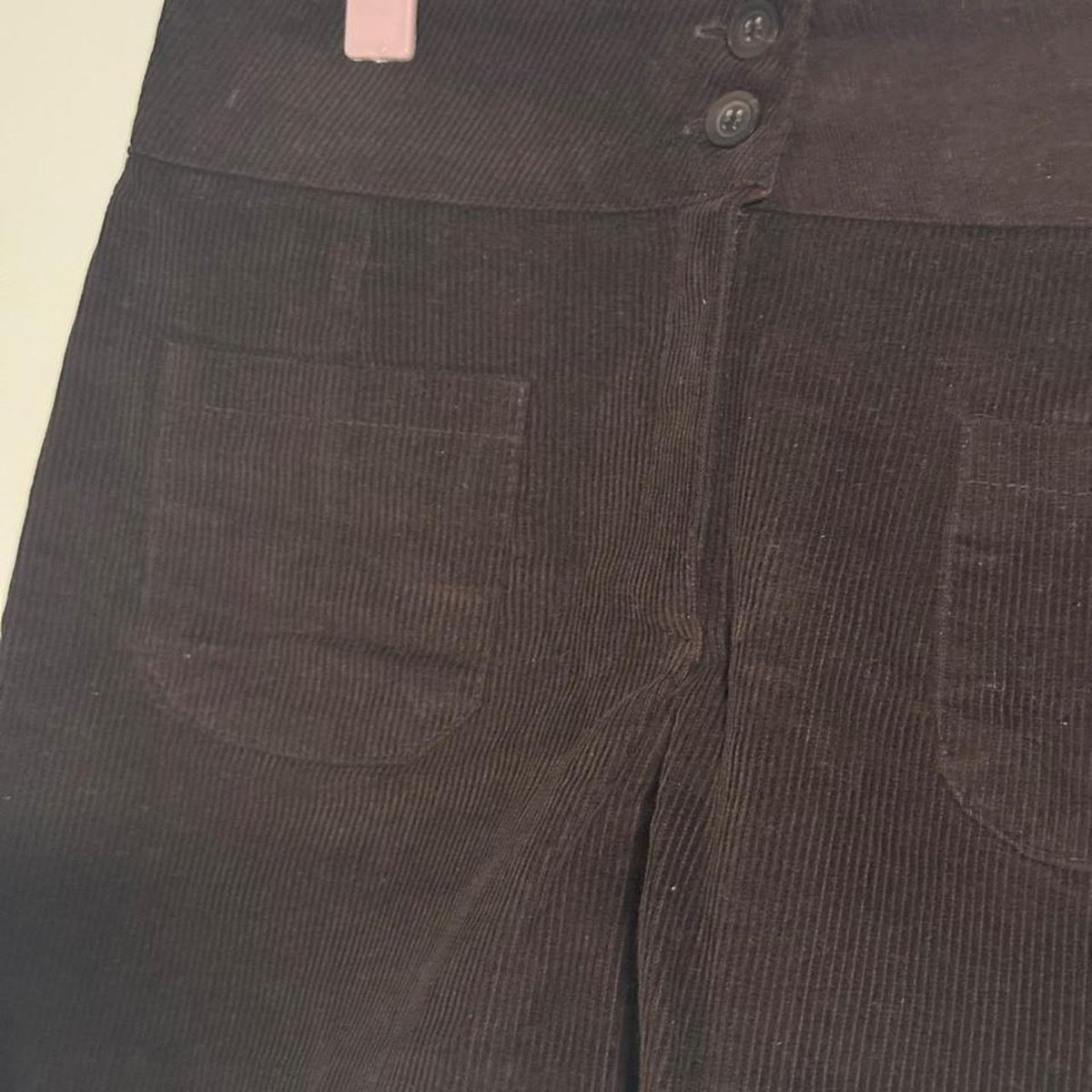 [Made in Korea] Brown Corduroy Shorts - Size Small