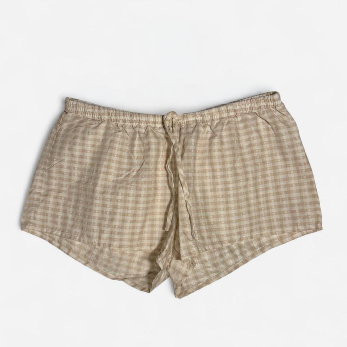 Brandy Melville Gingham Pajama Shorts - One size