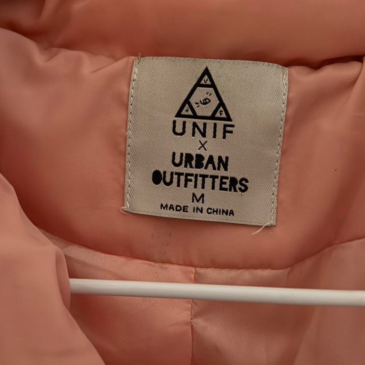 Urban Outfitters x Unif - Pink Puffer Jacket - US M